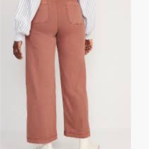 NWT • Extra-high Wide Leg Work wear pants - Picture 2 of 7